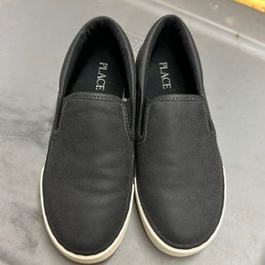 Size 2 black slip on